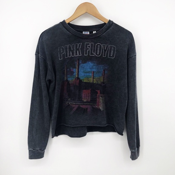 Junk Food Clothing Tops - Junk Food : Pink Floyd Distressed Pullover Small